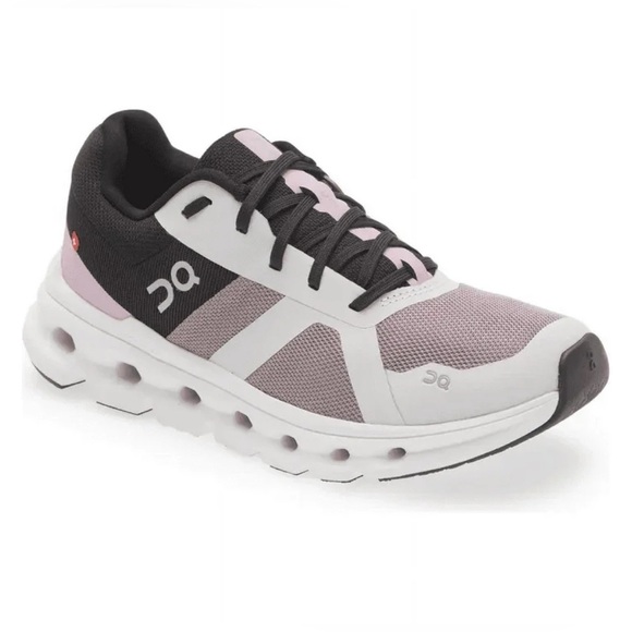 On Cloudrunner Women’s Running Shoes Heron/Black Size 9.5 - Picture 1 of 6